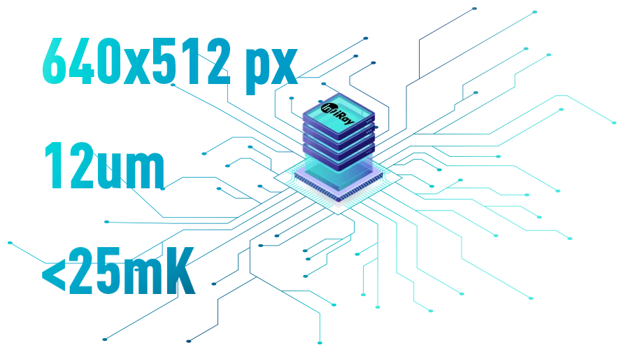Высококачественный сенсор и оптика от iRay Tube TH 35 v2